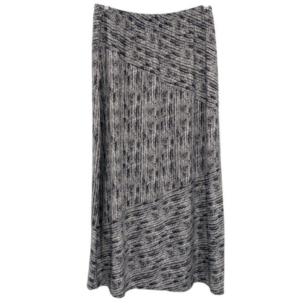 Kim Rogers Black and White Maxi Skirt Size 1X